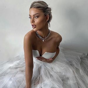 Caught My Eye Tube Maxi Dress